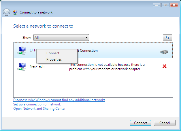 Creating A Pppoe Connection In Vista