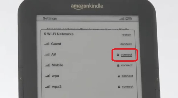 wireless kindle transfer