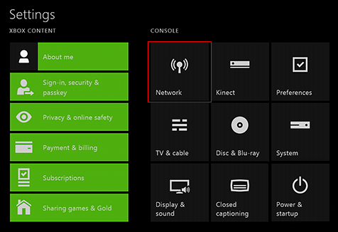 change router configuration xbox one